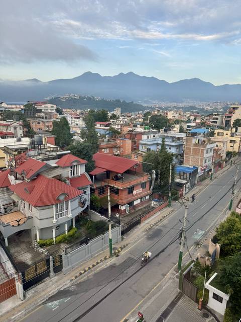 The valley in the morning.