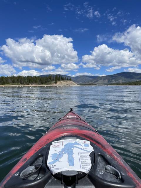A kayak, a horizon, and room to think.